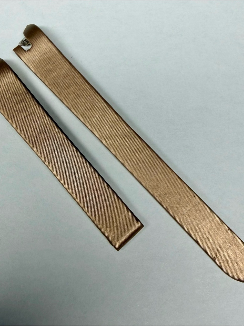 CARTIER DELICES 12/10mm Bronze Leather Watch Strap Band